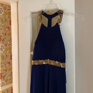 NWT Navy Fancy dress